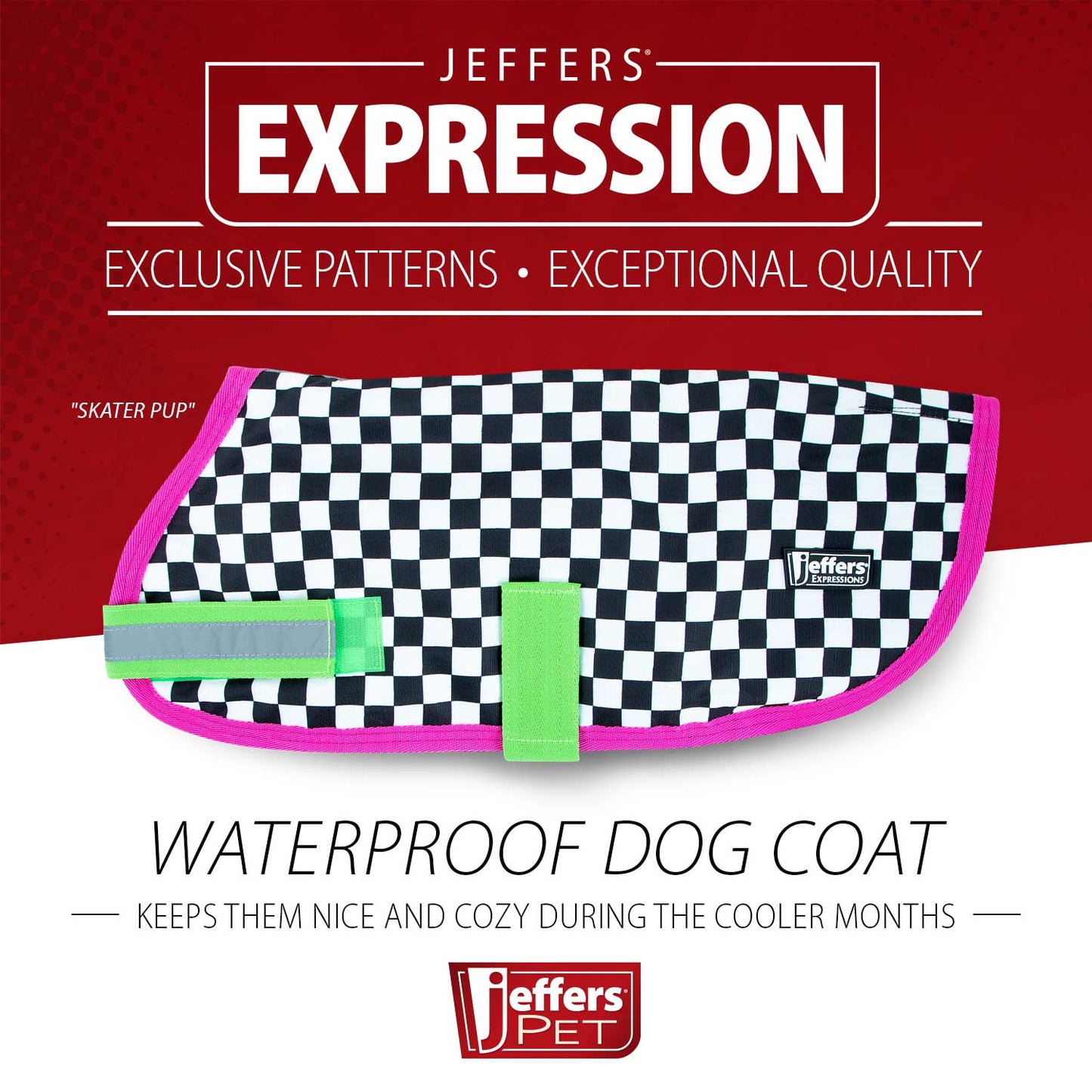 Expression 600D Waterproof Ripstop Dog Coat 240 Gram