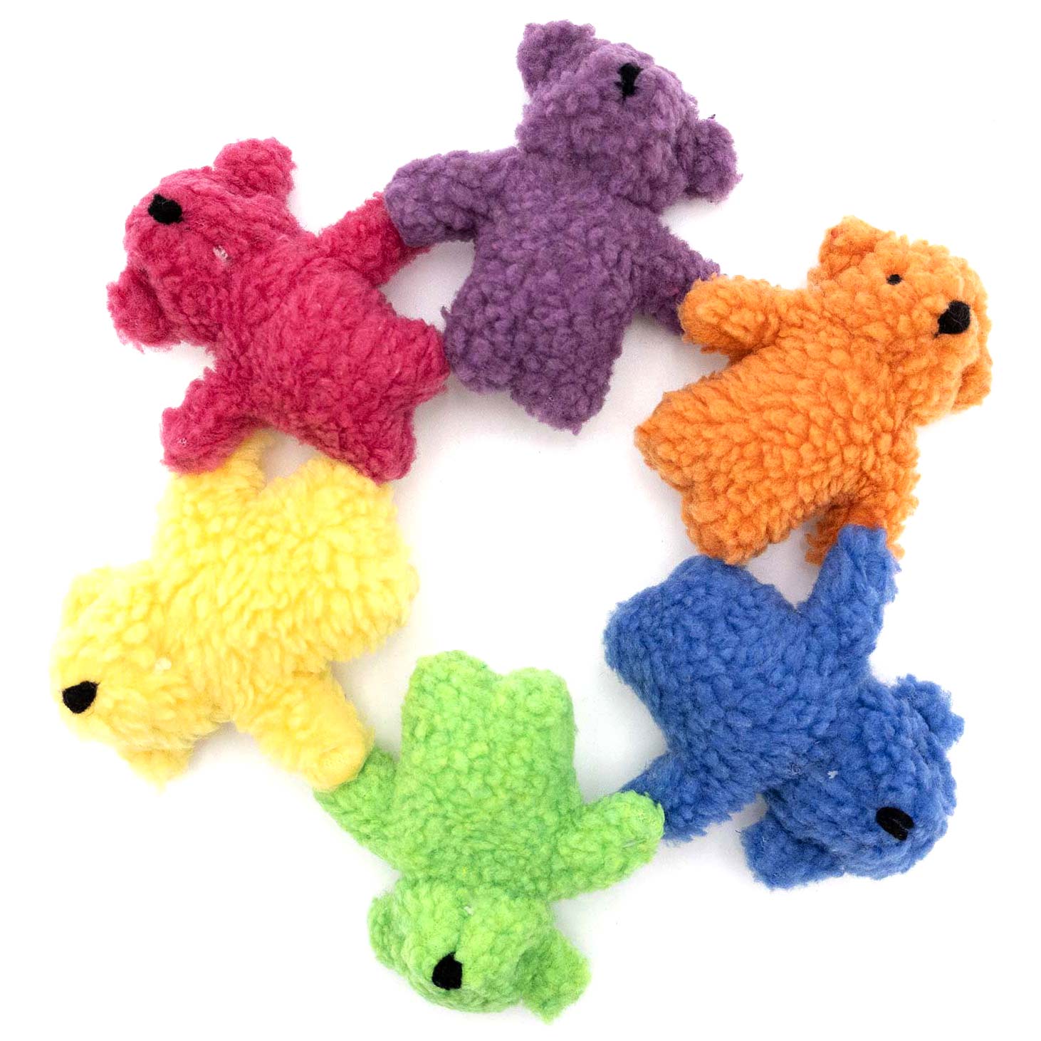 Fleecy Bear Plush Squeaker Dog Toys Interactive Dog - gallery image 5