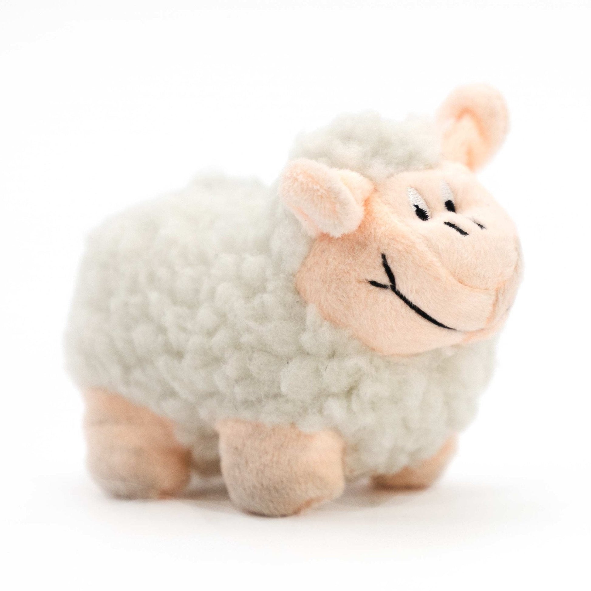 Fleecy Lamb Squeaker Dog Toy Each Interactive Dog - detail view