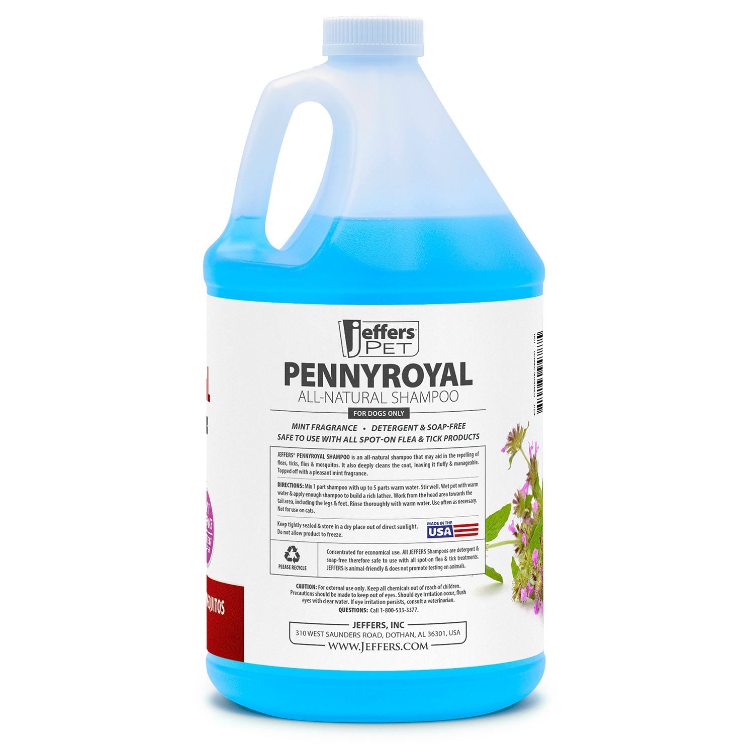 Natural Flea Tick Pennyroyal Dog Shampoo Aids In Pet - gallery image 6