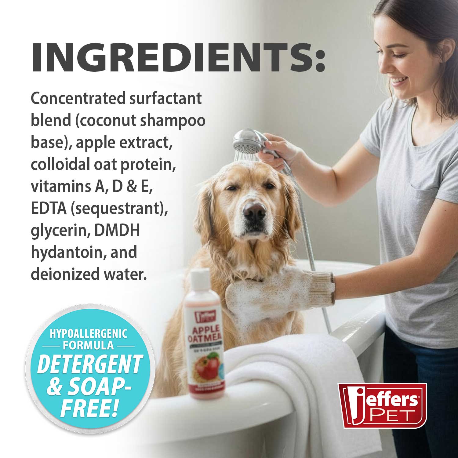 Pet Apple Oatmeal All Natural Hypoallergenic Dry For - lifestyle view