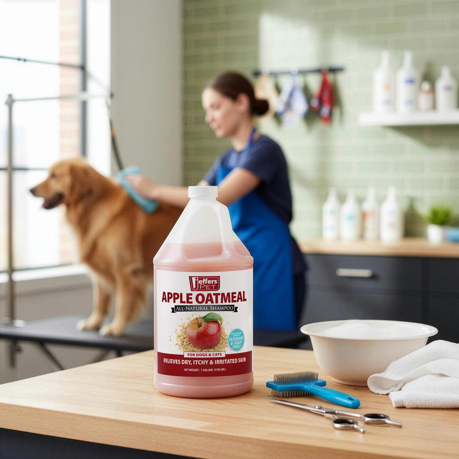 Pet Apple Oatmeal All Natural Hypoallergenic Dry For - gallery image 8