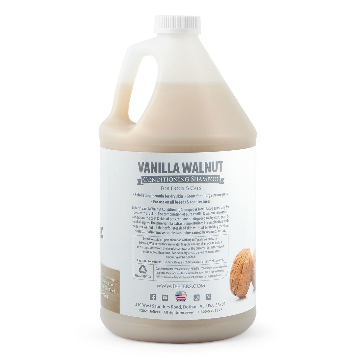 Pet Vanilla Walnut Exfoliating Dog Cat Conditioning - gallery image 5
