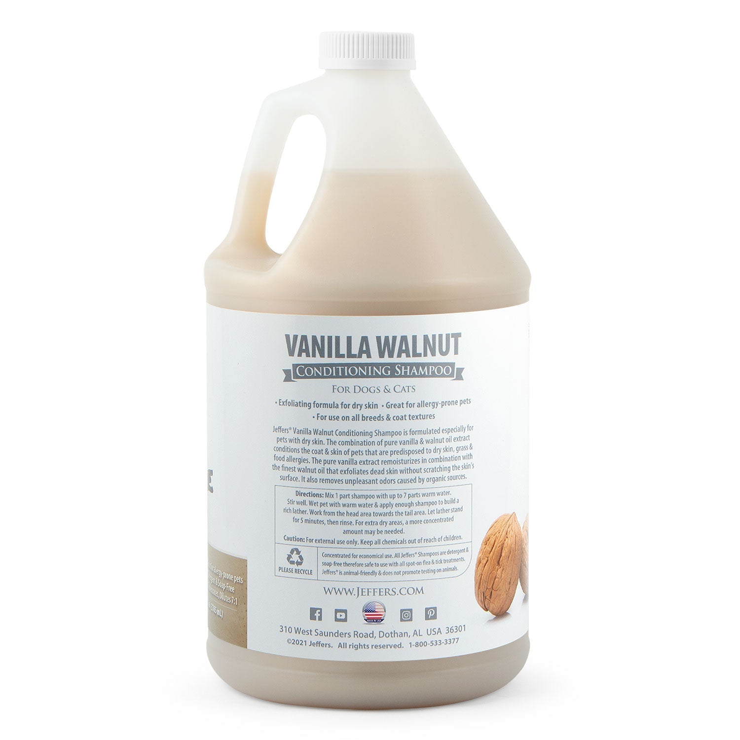 Pet Vanilla Walnut Exfoliating Dog Cat Conditioning - gallery image 5