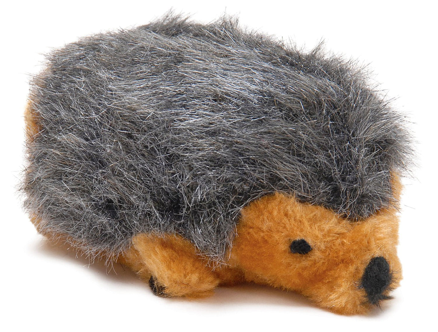 Plush Hedgehog Squeaker Dog Toy Interactive Dog Toy - close up view
