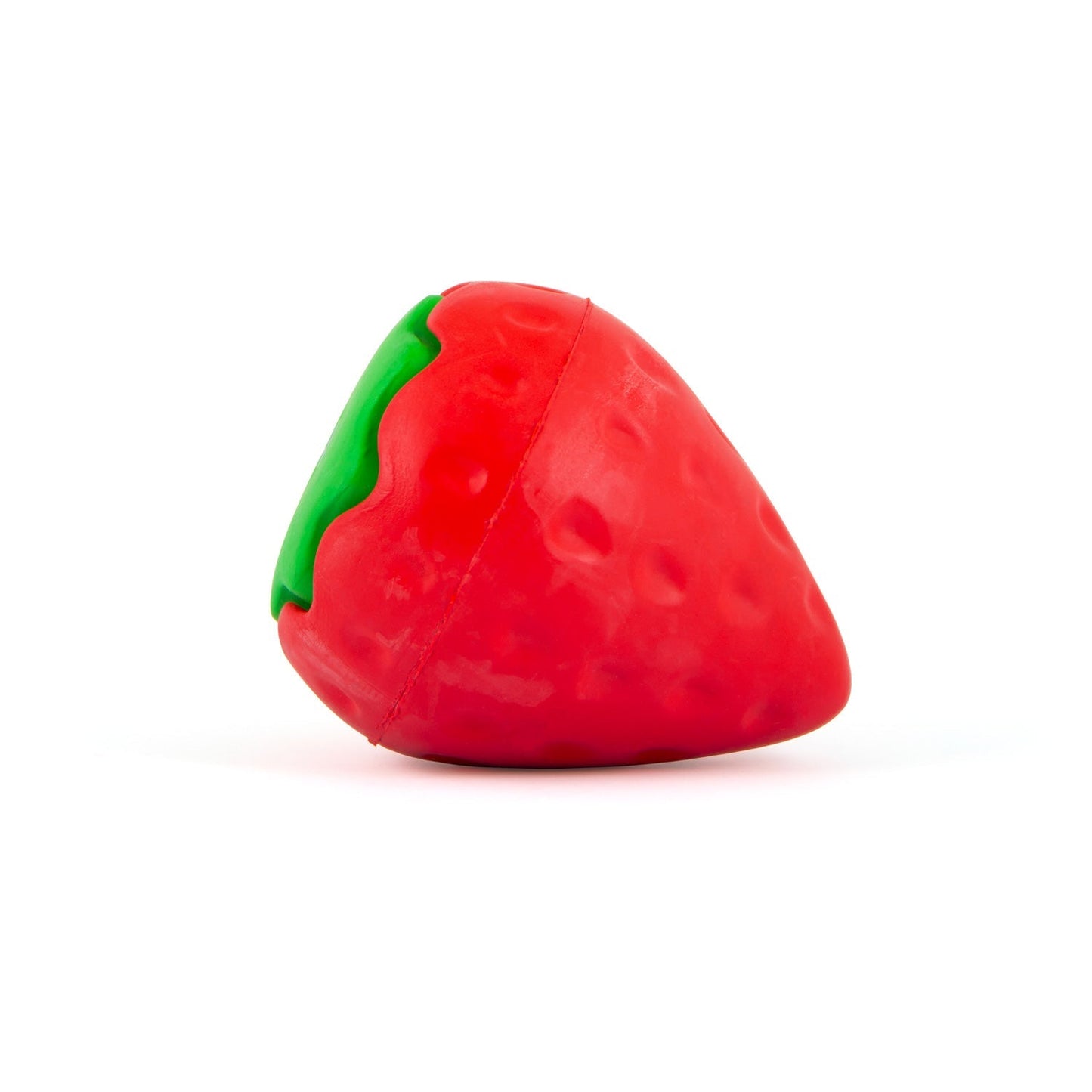 Squeaky Strawberry Natural Rubber Dog Dental Chew - gallery image 10