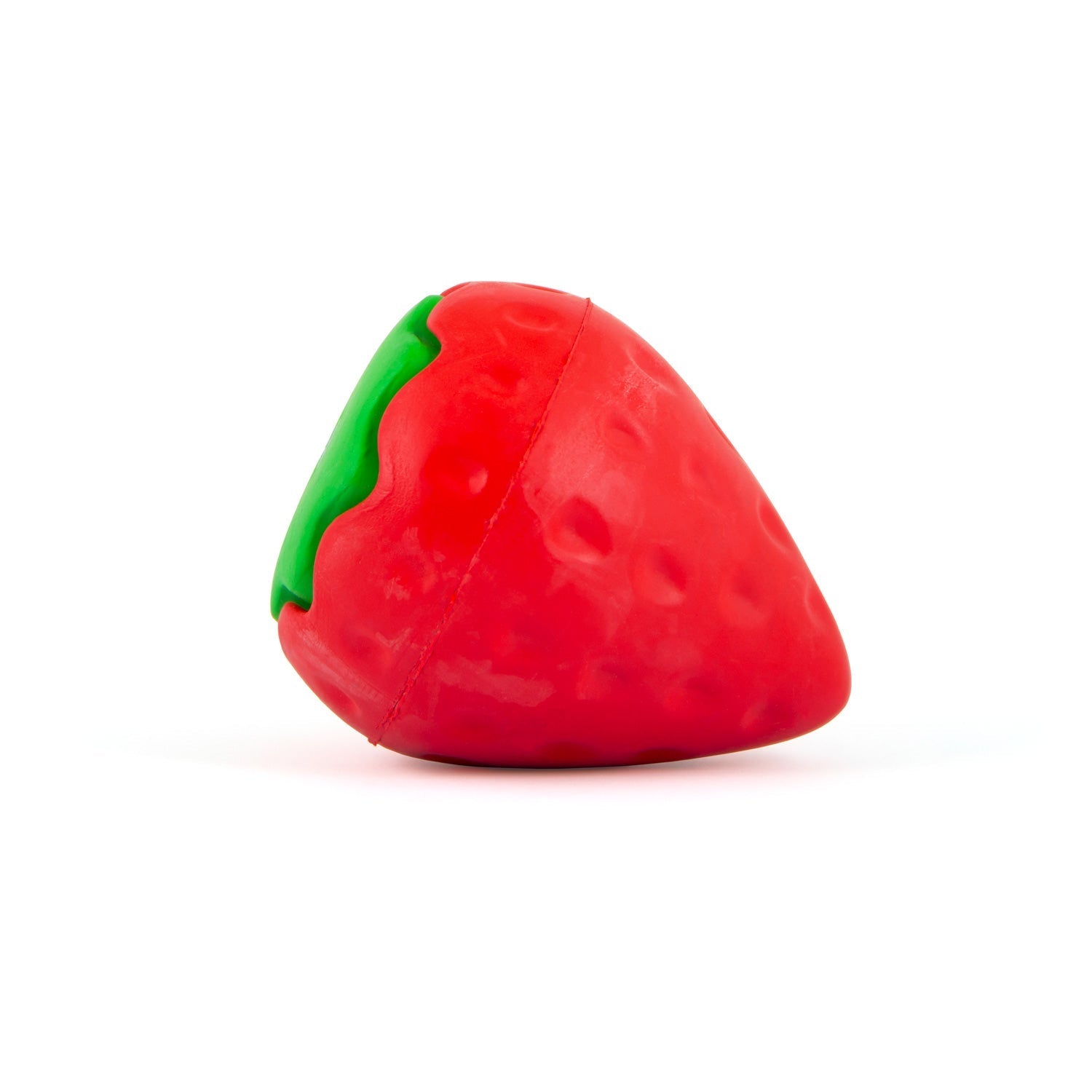 Squeaky Strawberry Natural Rubber Dog Dental Chew - gallery image 10
