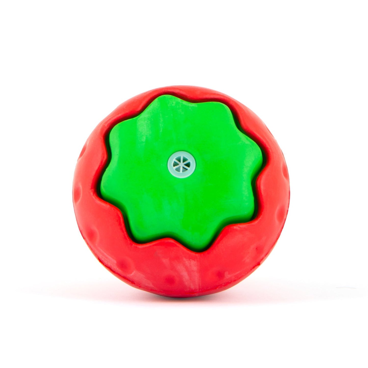 Squeaky Strawberry Natural Rubber Dog Dental Chew - gallery image 7
