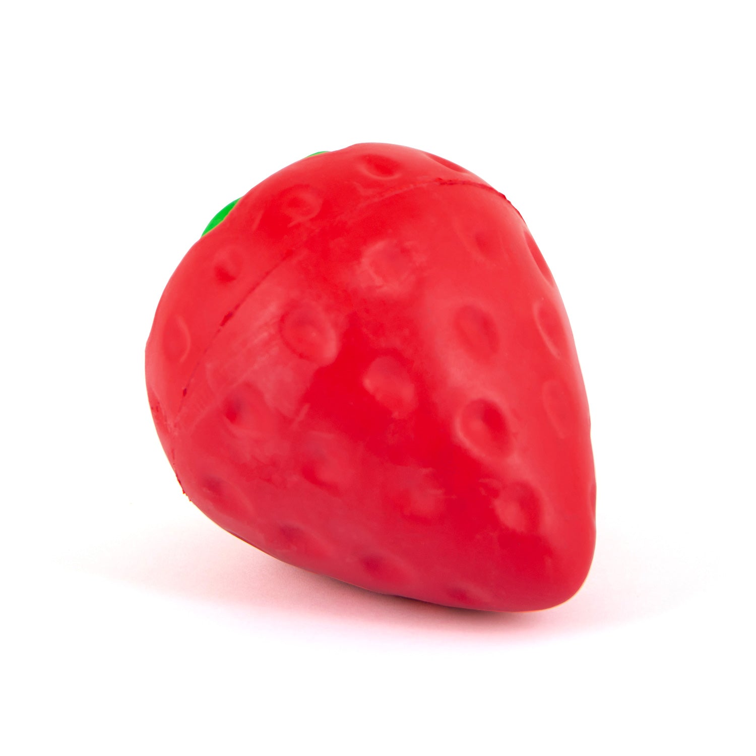 Squeaky Strawberry Natural Rubber Dog Dental Chew - gallery image 8