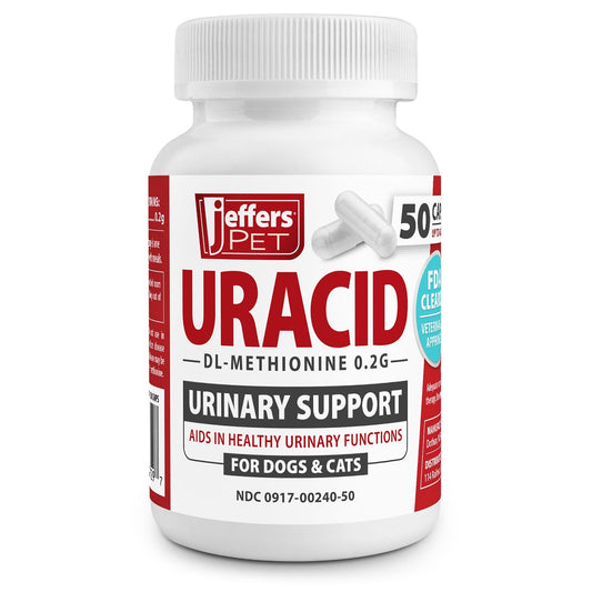 Uracid Dl Methionine 0 2G Capsules For Dogs Cats Pet - main product image