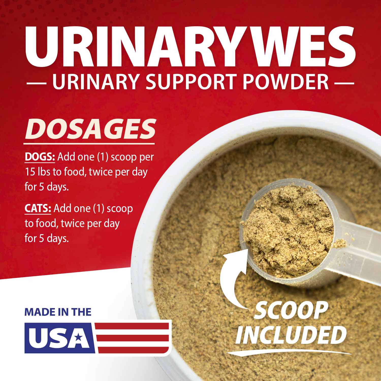 Urinarywes Urinary Support Powder With D Mannose For - gallery image 5