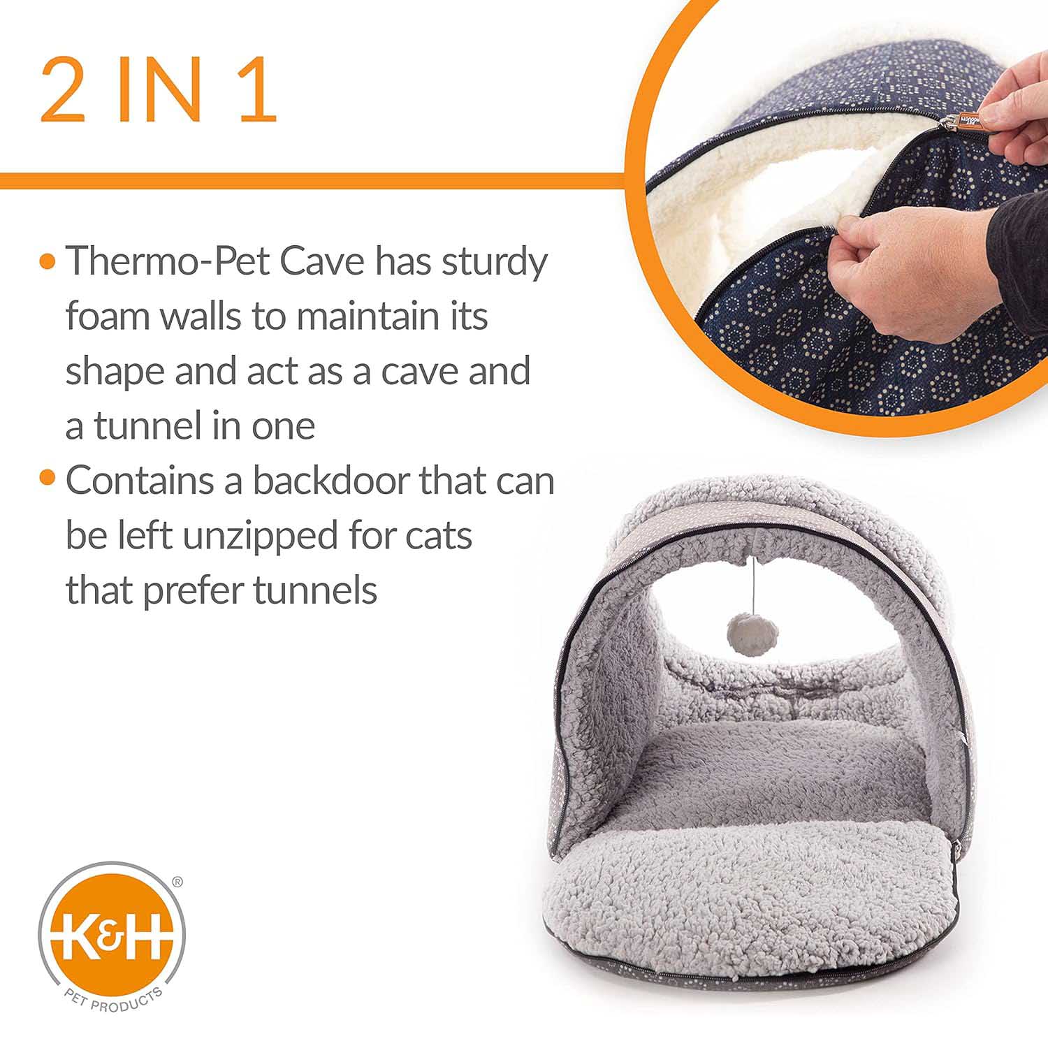 Pet Heated Bed Blanket Premium Small Classic Comfort Premium - lifestyle view