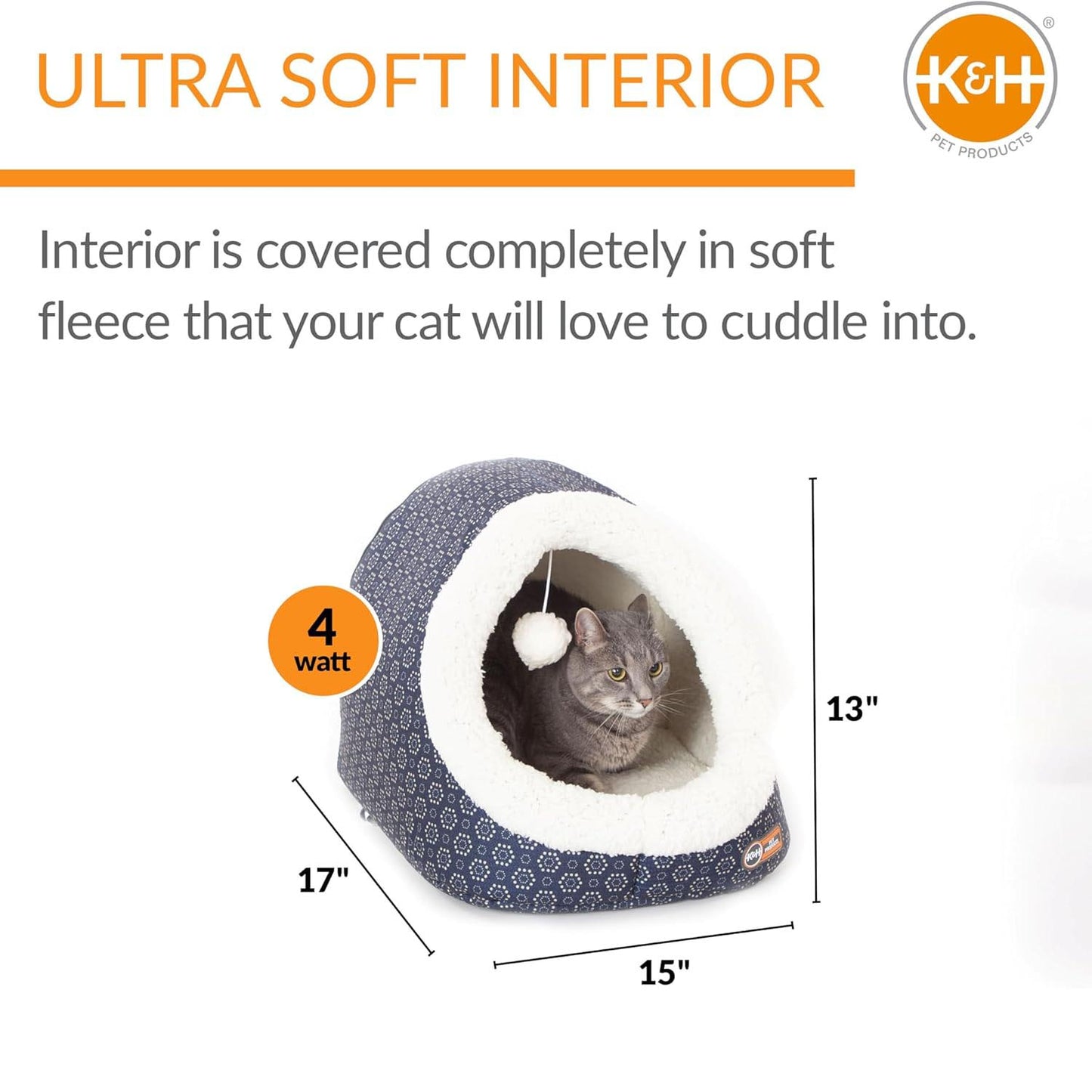 Pet Heated Bed Blanket Premium Small Classic Comfort Premium - gallery image 11