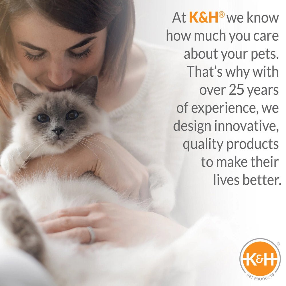 K H Thermo Pet Nest Heated Cat Bed Soft Plush Indoor Cat For - gallery image 7