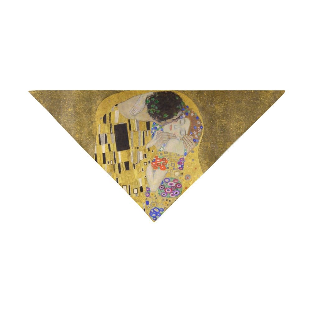 Pet Apparel Klimt The Kiss Double-Sided Bandana for Comfort main product image for dogs and cats
