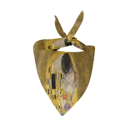 Pet Apparel Klimt The Kiss Double-Sided Bandana for Comfort main product image for dogs and cats