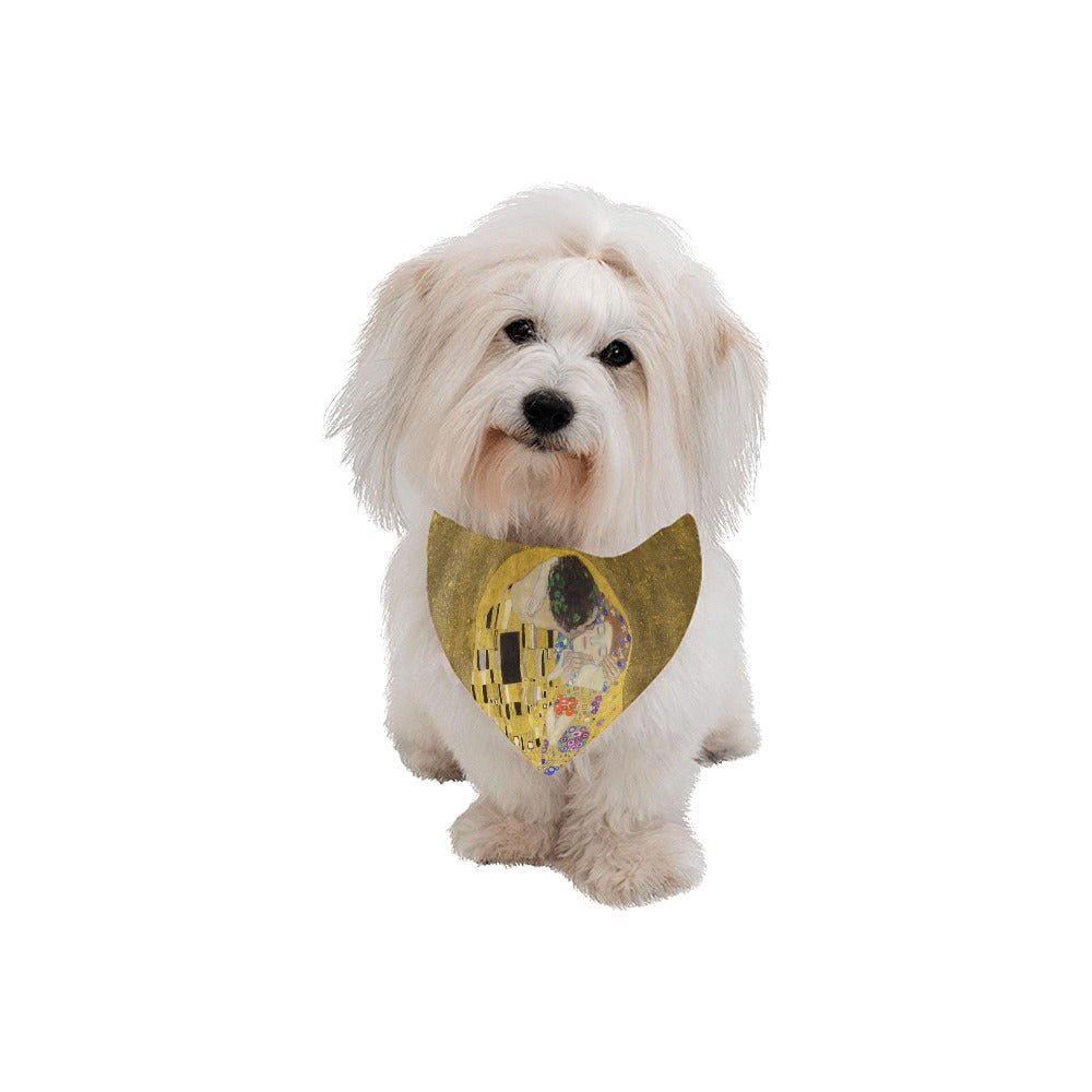 Pet Apparel Klimt The Kiss Double-Sided Bandana for Comfort main product image for dogs and cats