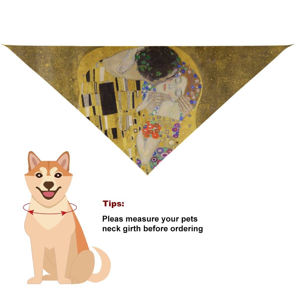 Pet Supply Klimt The Kiss Scarf for Daily Use for Comfort main product image for dogs and cats