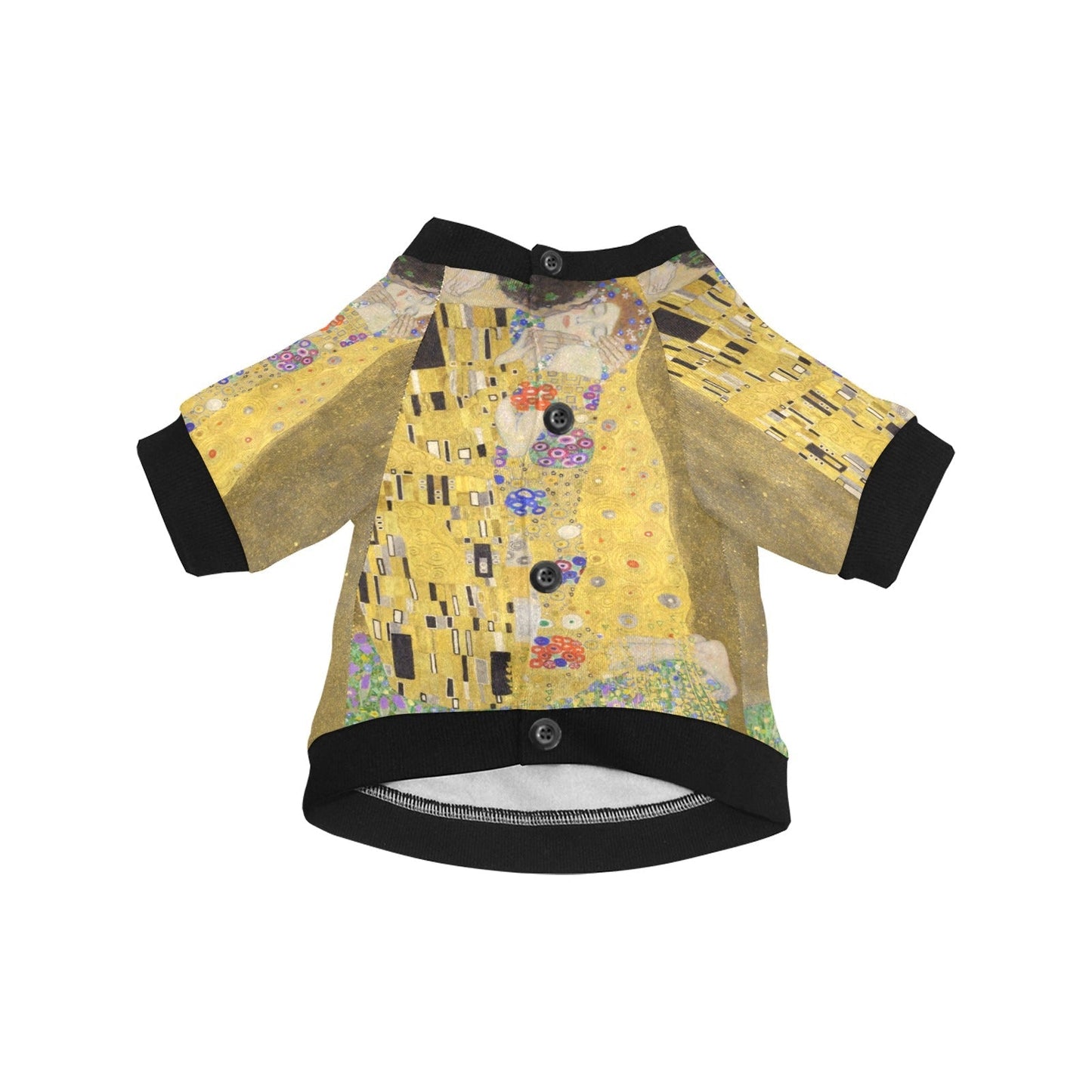 Pet Apparel Klimt The Kiss Round Neck Shirt for Daily Use main product image for dogs and cats