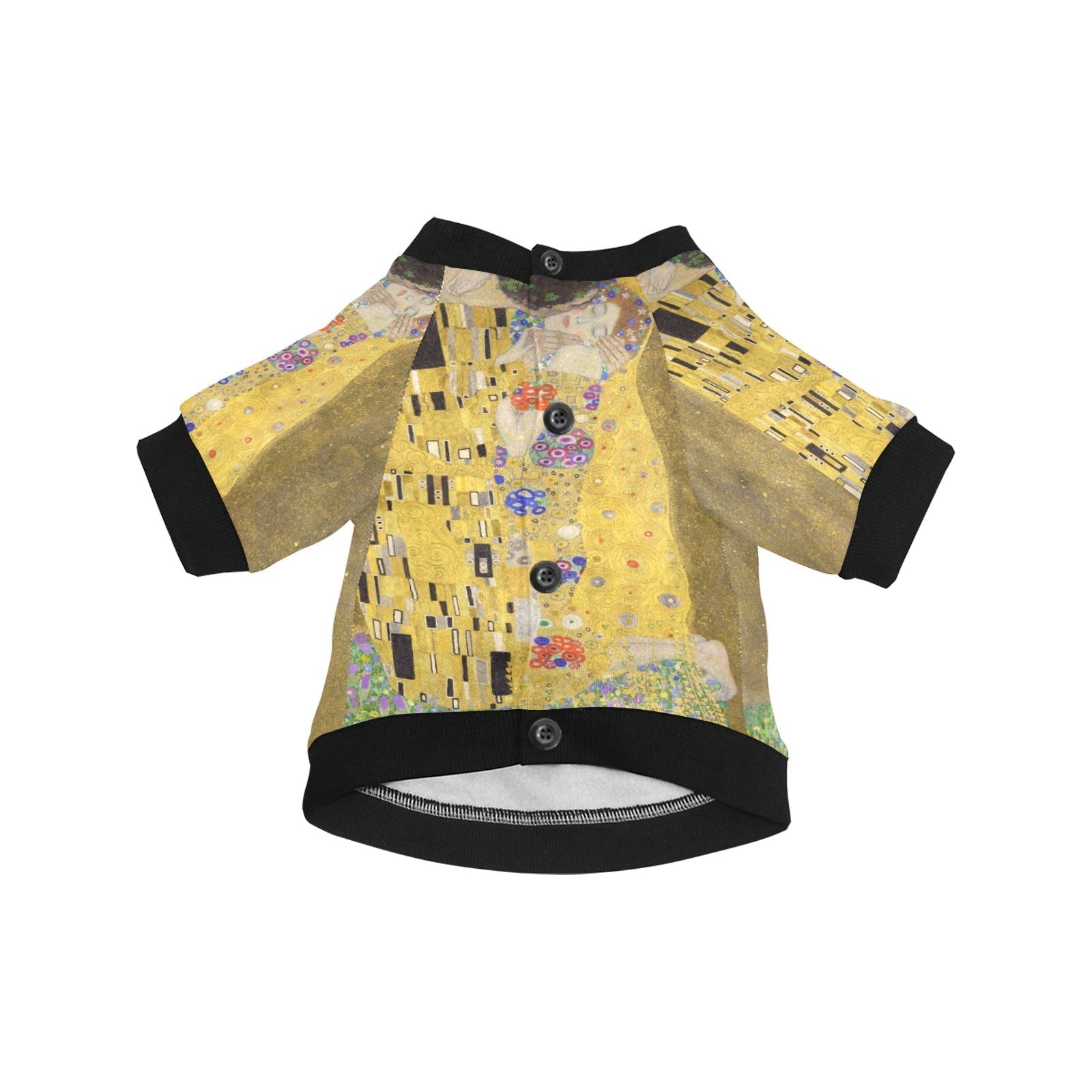 Pet Apparel Klimt The Kiss Round Neck Shirt for Daily Use main product image for dogs and cats