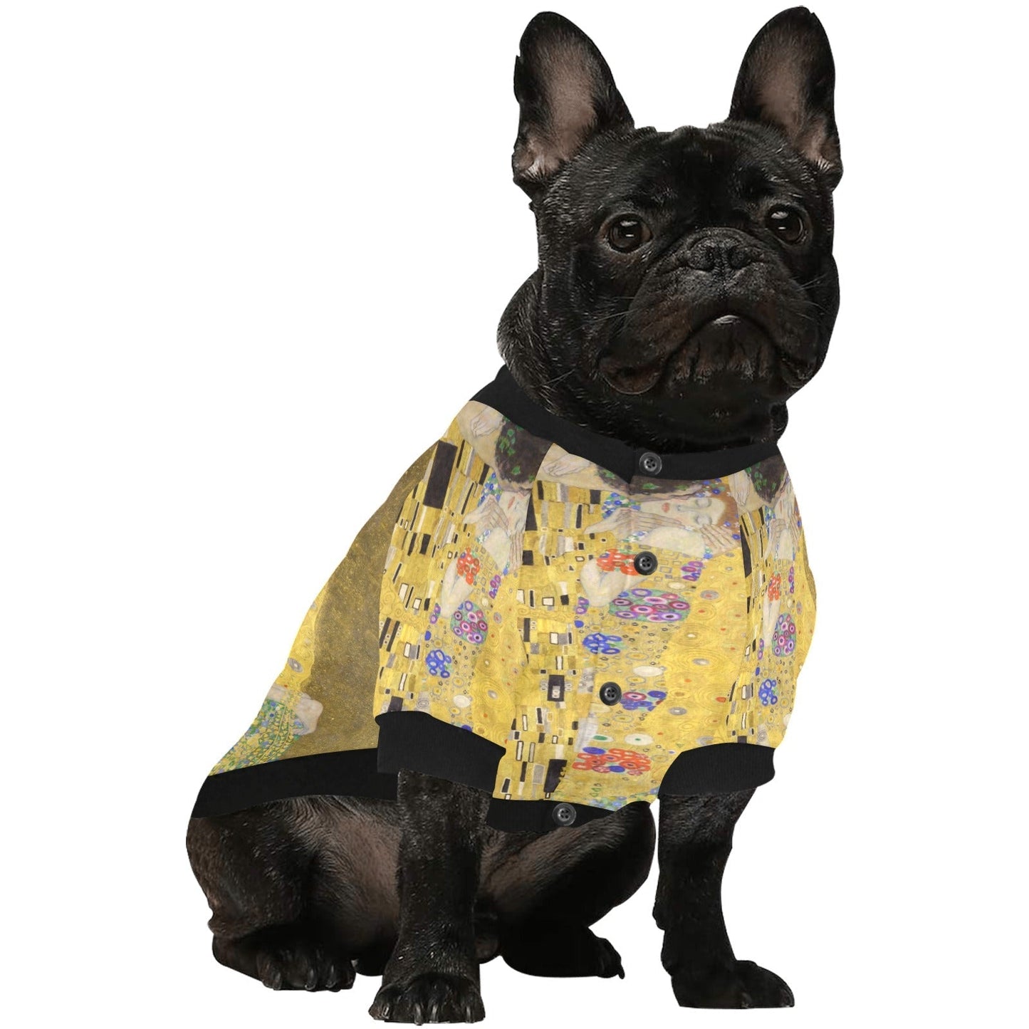 Pet Apparel Klimt The Kiss Round Neck Shirt for Daily Use main product image for dogs and cats