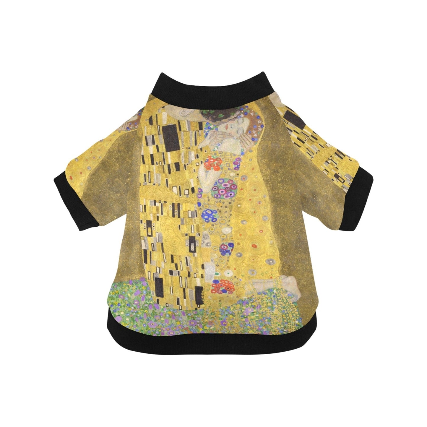 Pet Apparel Klimt The Kiss Round Neck Shirt for Daily Use main product image for dogs and cats