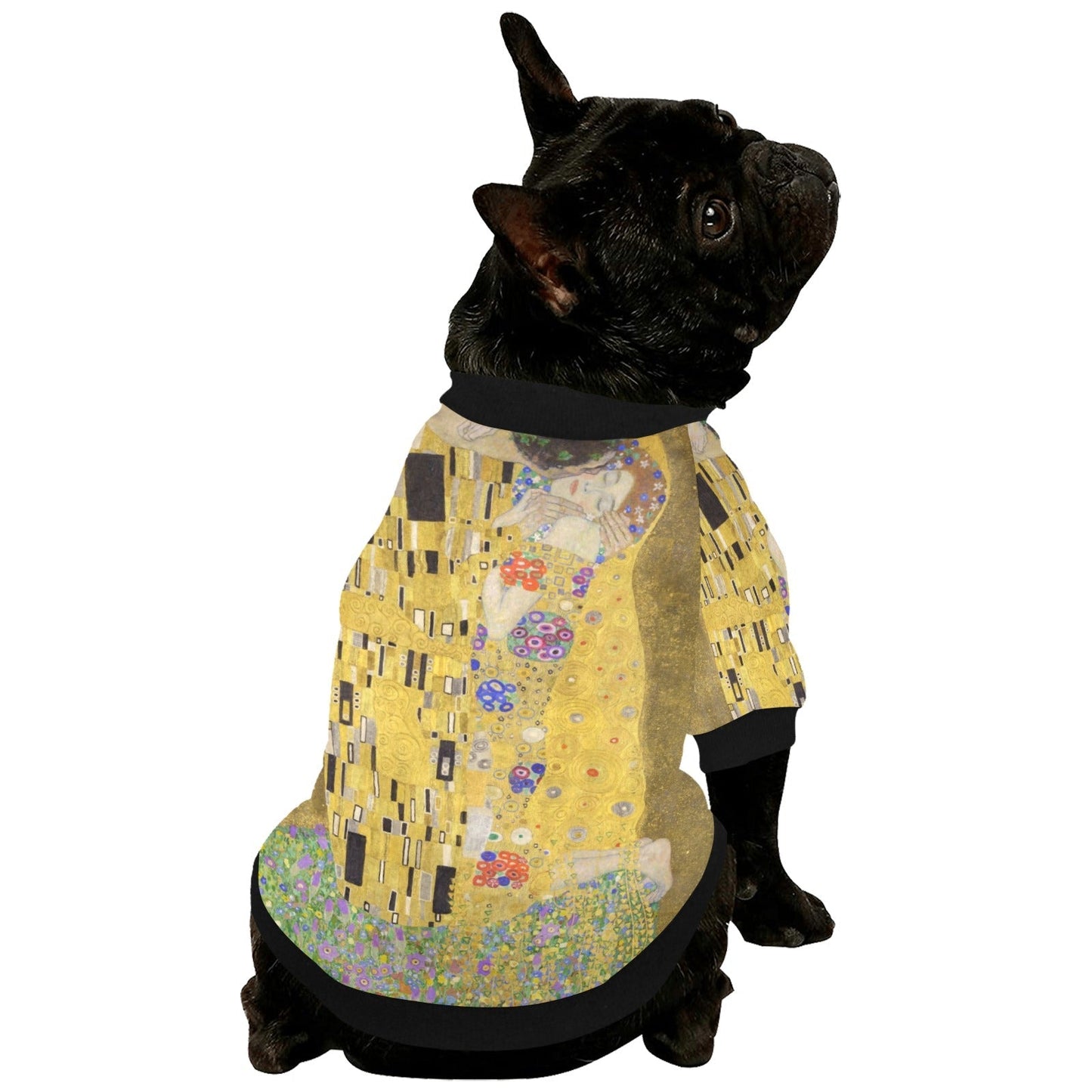 Pet Apparel Klimt The Kiss Round Neck Shirt for Daily Use main product image for dogs and cats