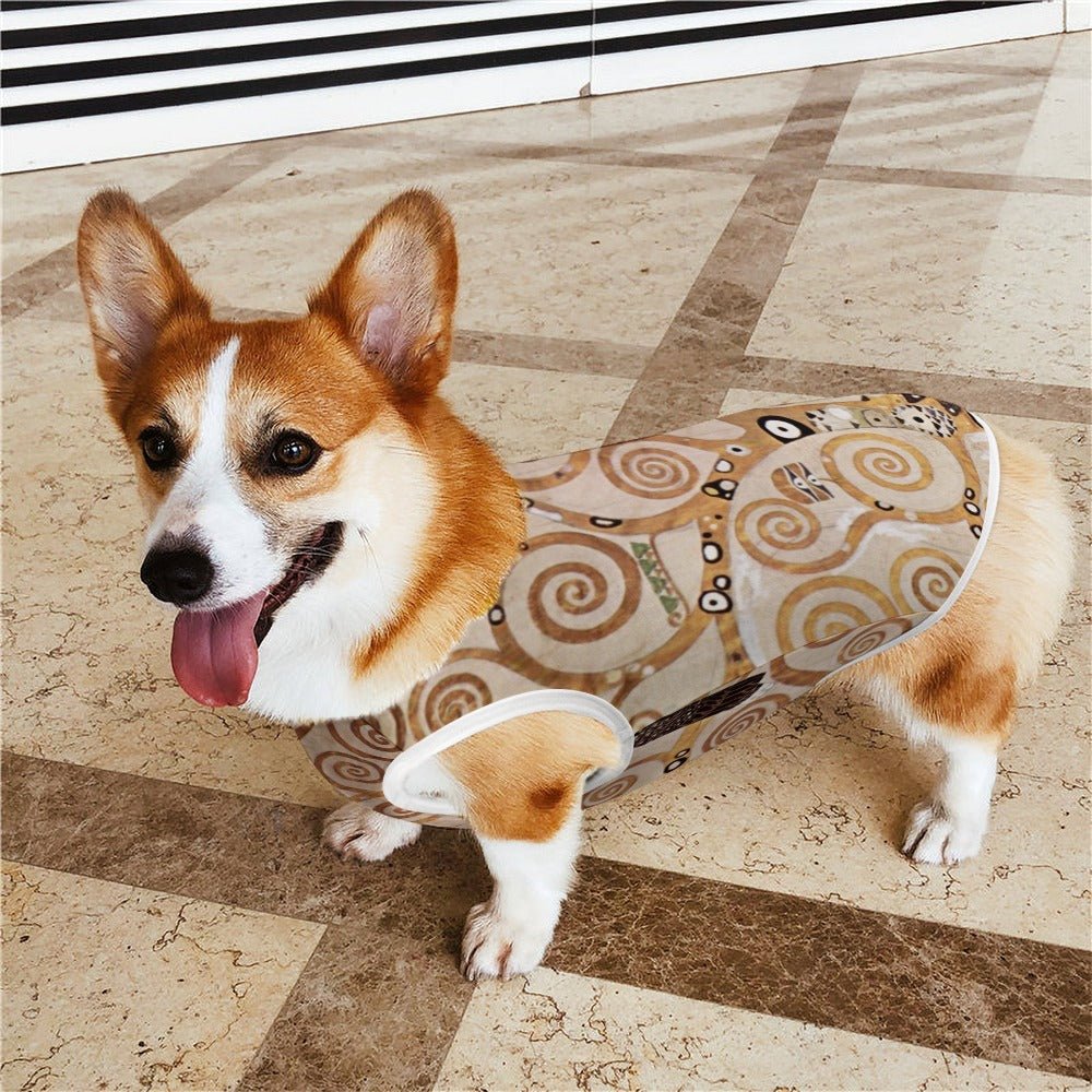 Pet Supply Klimt Tree of Life Stoclet Frieze Vest Essential - detail product image for pet supply