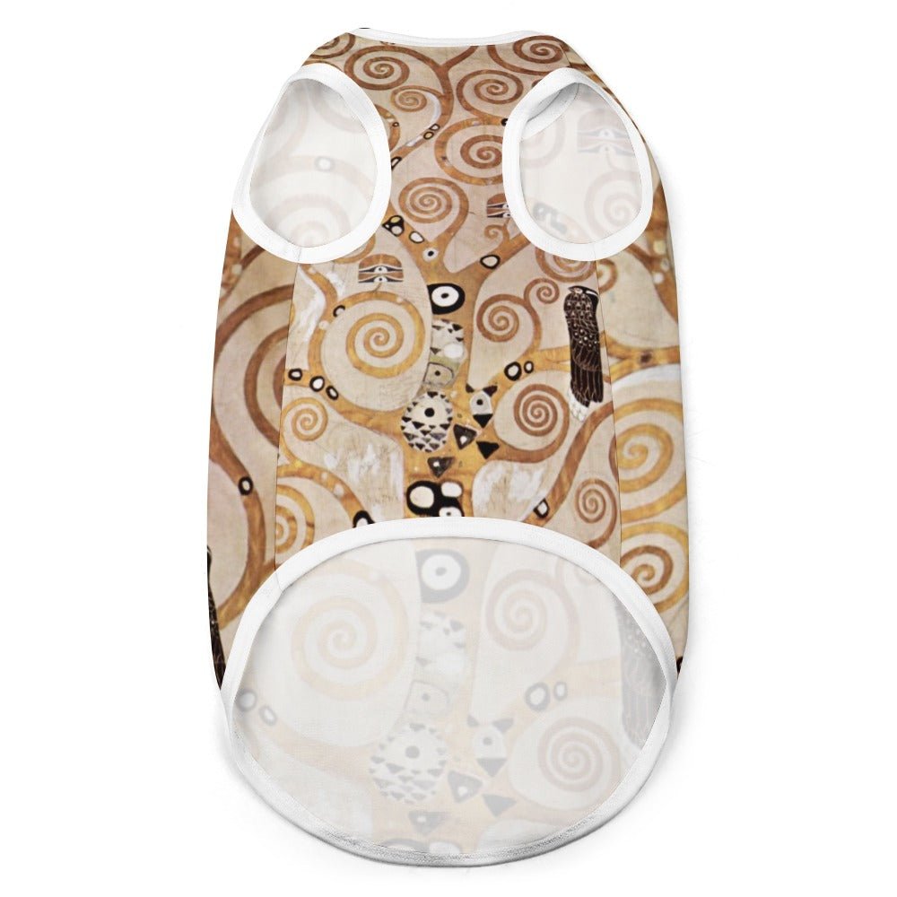 Pet Supply Klimt Tree of Life Stoclet Frieze Vest Essential - lifestyle product image for pet supply