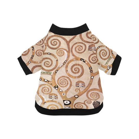 Pet Apparel Klimt Tree of Life Stoclet Frieze Round Neck - main product image for pet apparel