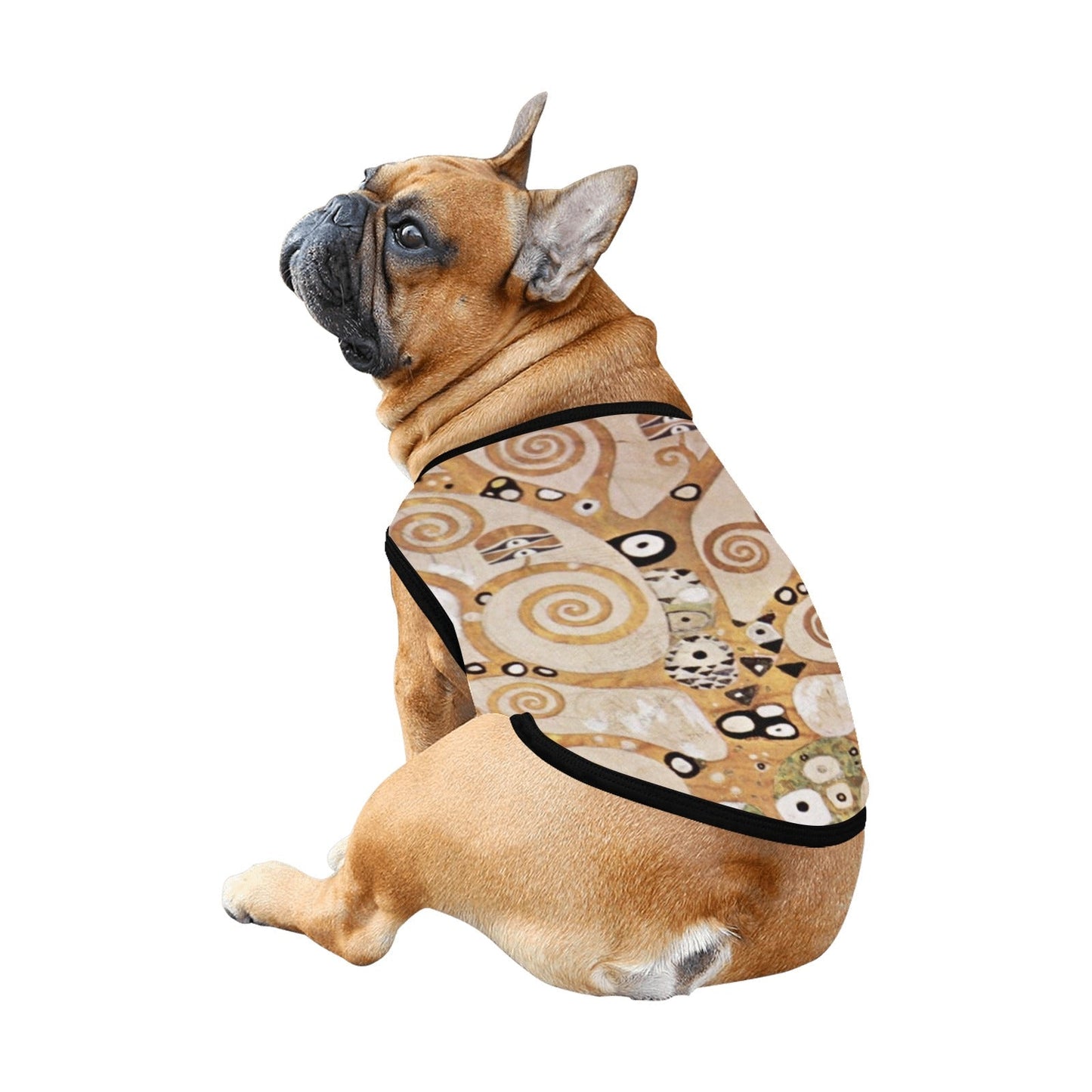 Pet Supply Klimt Tree of Life Stoclet Frieze Tank Top Essent - close up product image for pet supply