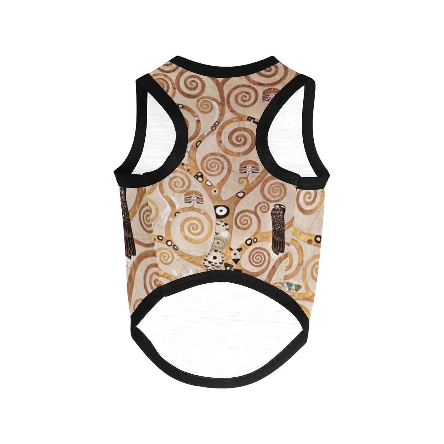 Pet Supply Klimt Tree of Life Stoclet Frieze Tank Top Essent - lifestyle product image for pet supply
