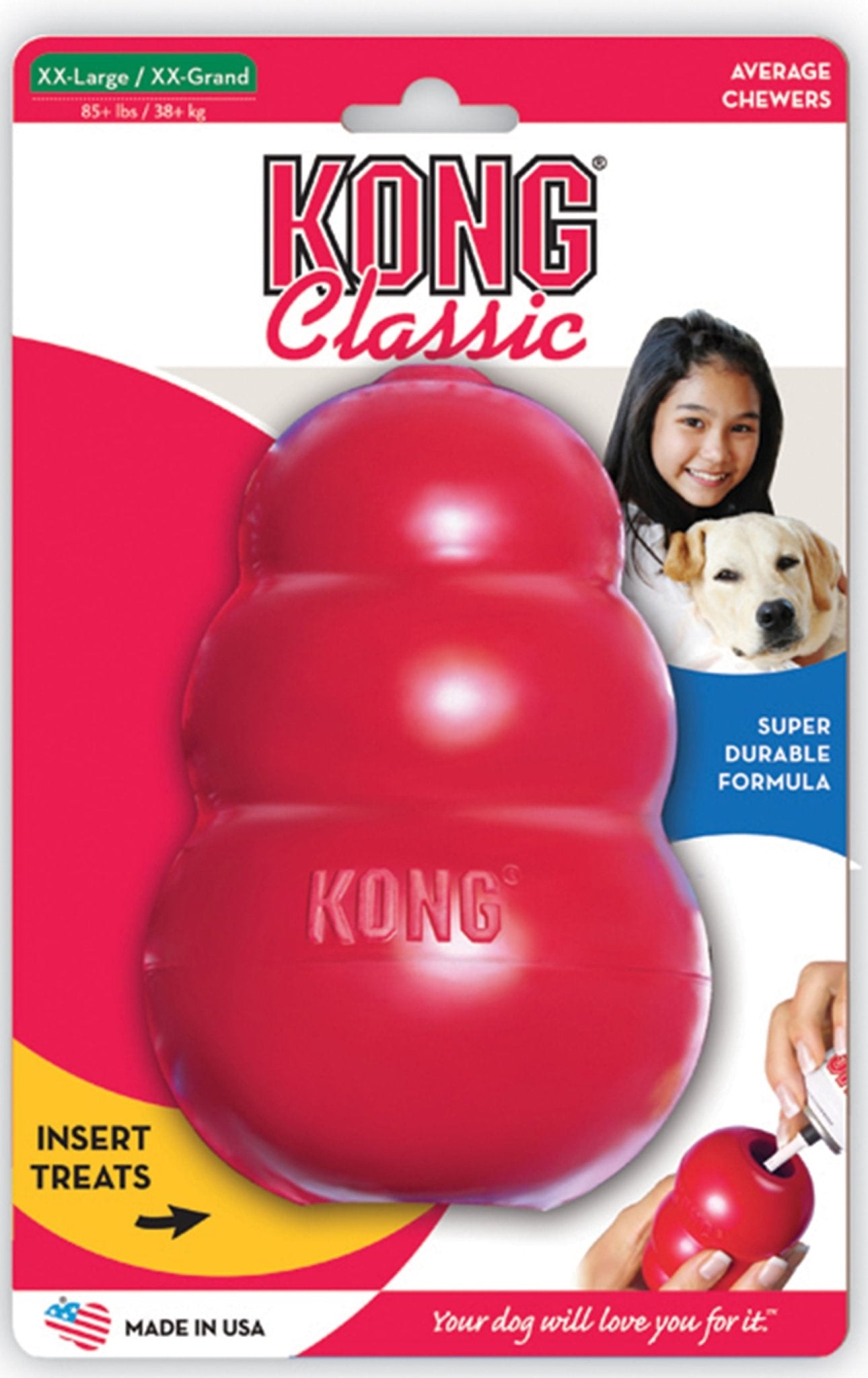 KONG Classic Dog Toy Durable Chew Dog Toy Durable Play - gallery image 10