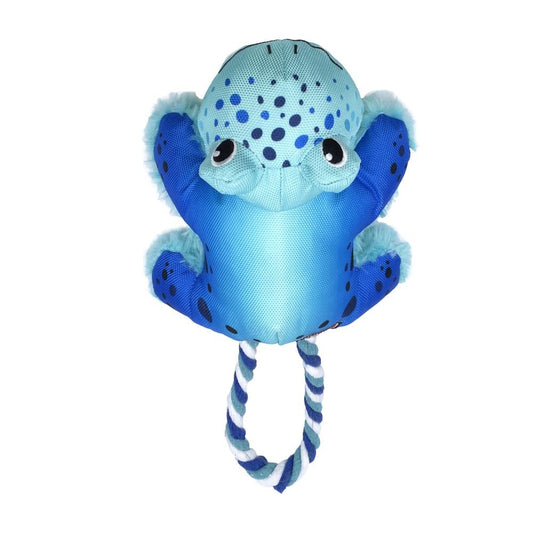 KONG Cozie Tuggz Rope Handled Dog Toy Plush Dog Toy Durable - main product image