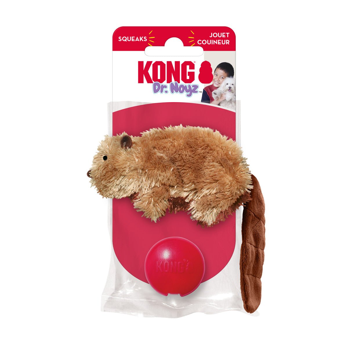 Dog Toy KONG Interactive Chew Play Small Durable Premium Pet