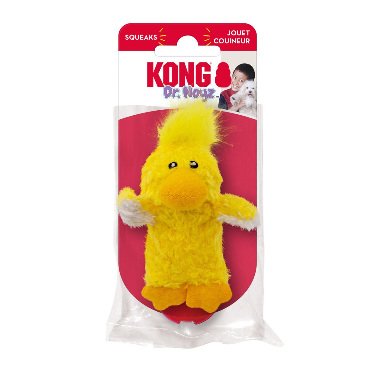 Dog Toy KONG Interactive Chew Play Small Durable Premium Pet - close up view