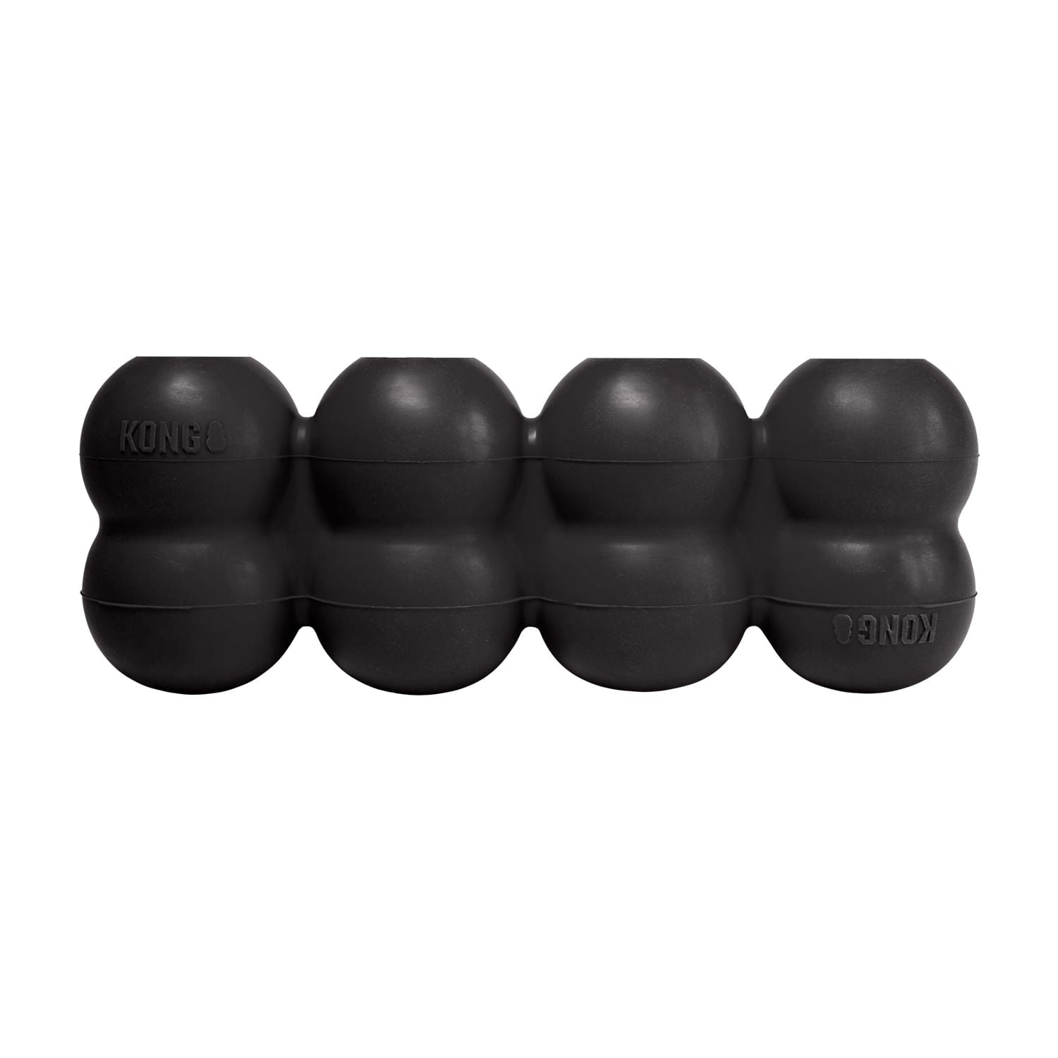 KONG Extreme Goodie Ribbon Dog Chew Toy Treat Dispensing Dog - detail view