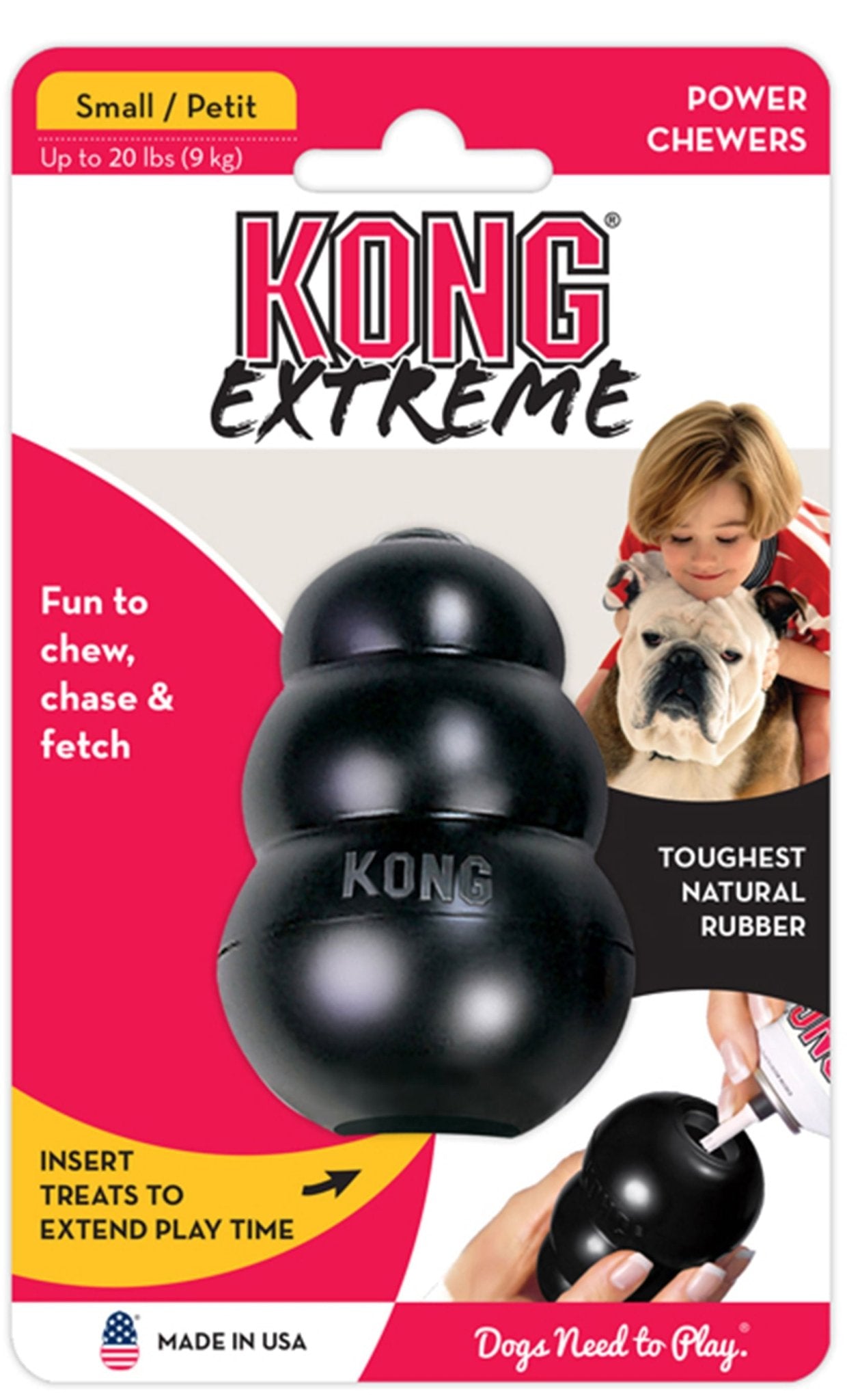 KONG Extreme Treat Stuffing Dog Toy For Power Chewers Treat - gallery image 11