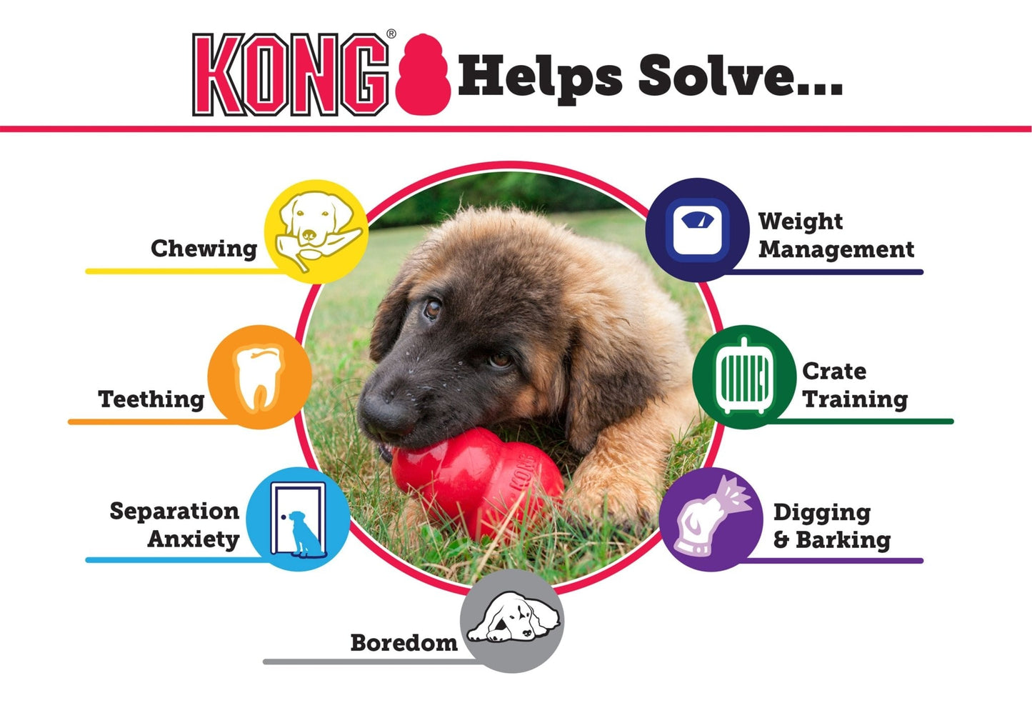 KONG Extreme Treat Stuffing Dog Toy For Power Chewers Treat - detail view