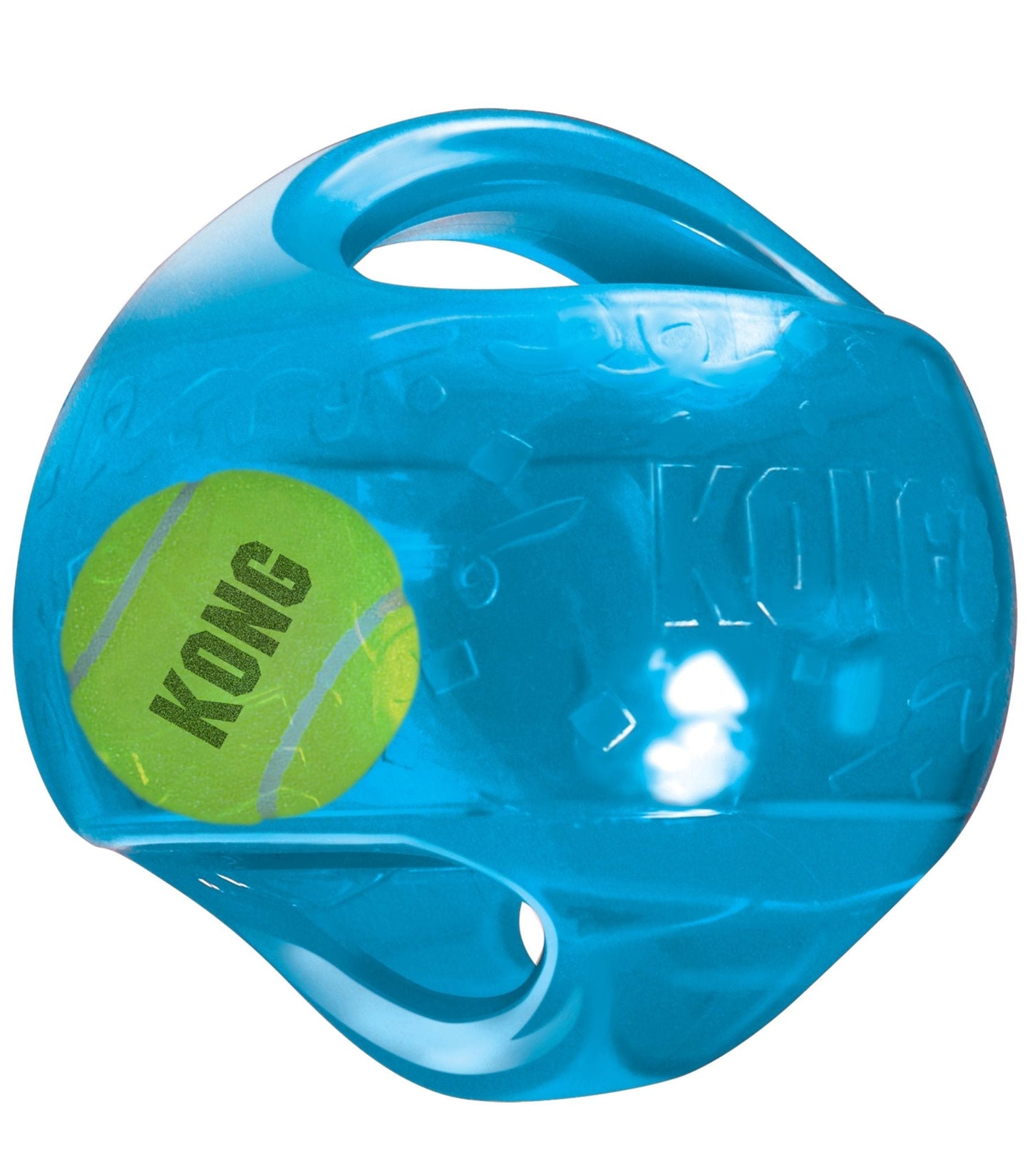 KONG Jumbler Ball Squeaker Dog Toy Fetch Dog Toy Durable - detail view