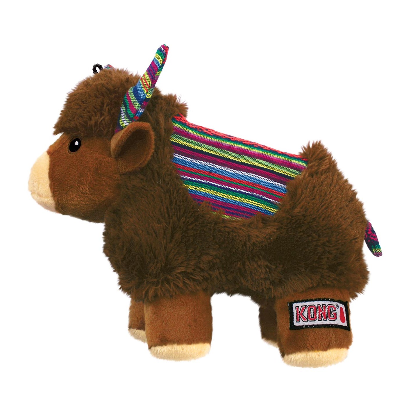 KONG Sherps Dog Toy Medium Plush Dog Toy Durable Play - detail view