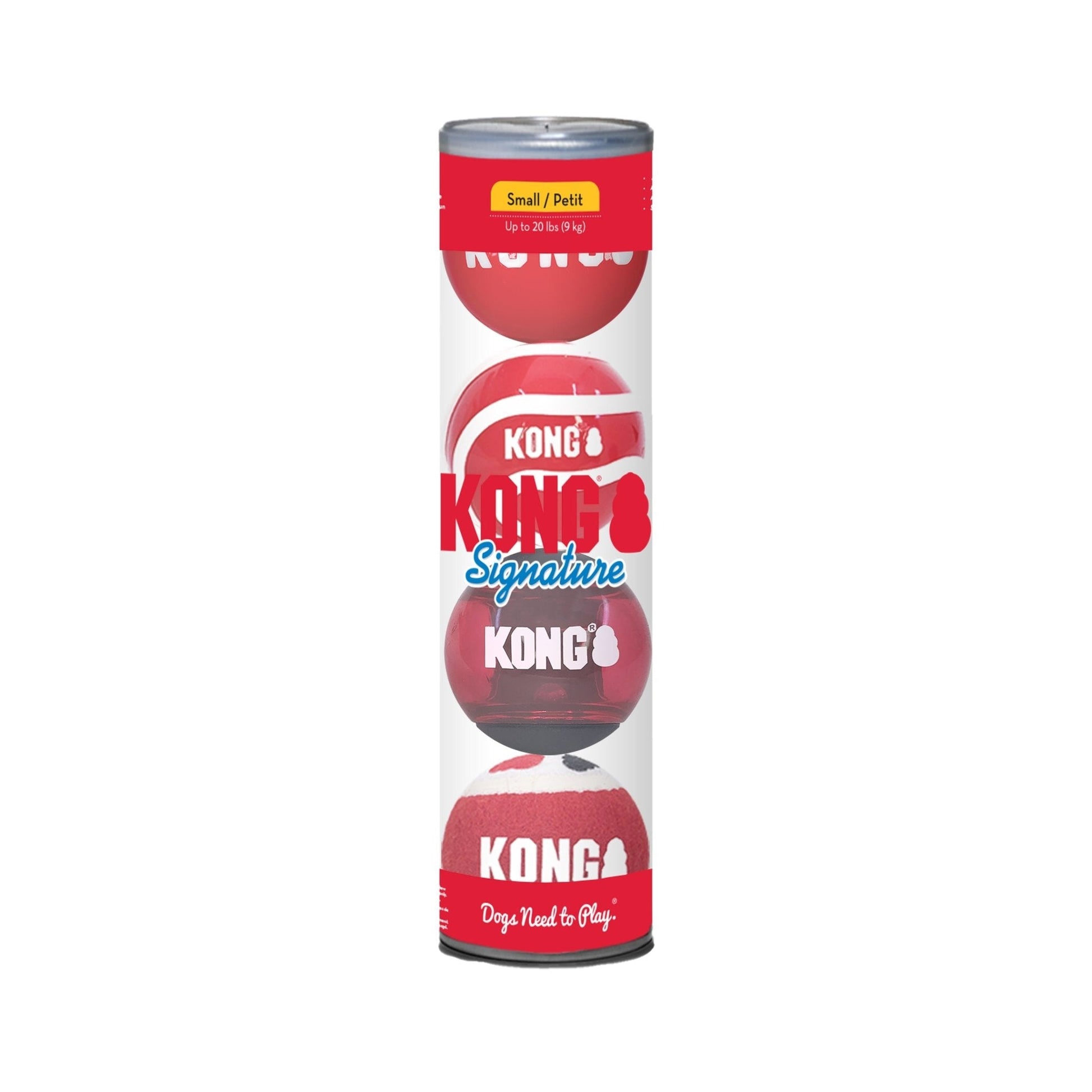 KONG Signature Fetch Dog Toy Balls Multi Pack Fetch Dog Toy - gallery image 8