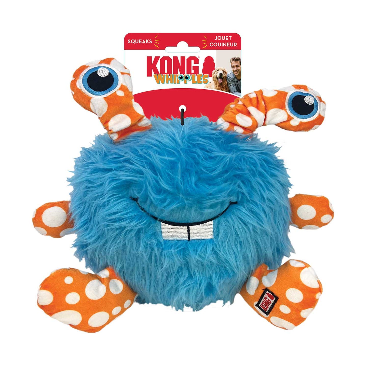 Dog Toy KONG Interactive Chew Play XL Durable Premium Pet - lifestyle view
