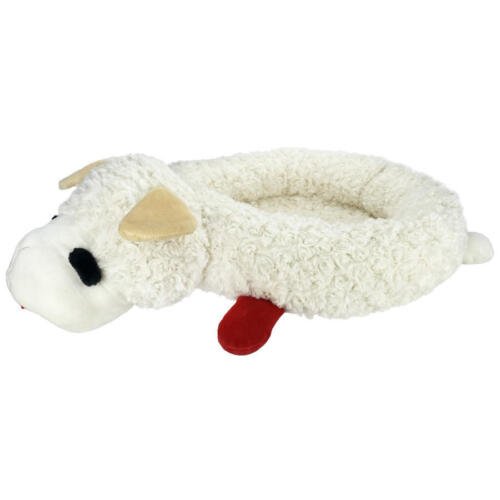 Lamb Chop Bed 27 Cuddly Dog Bed Washable Pet Bed Comfort - lifestyle view