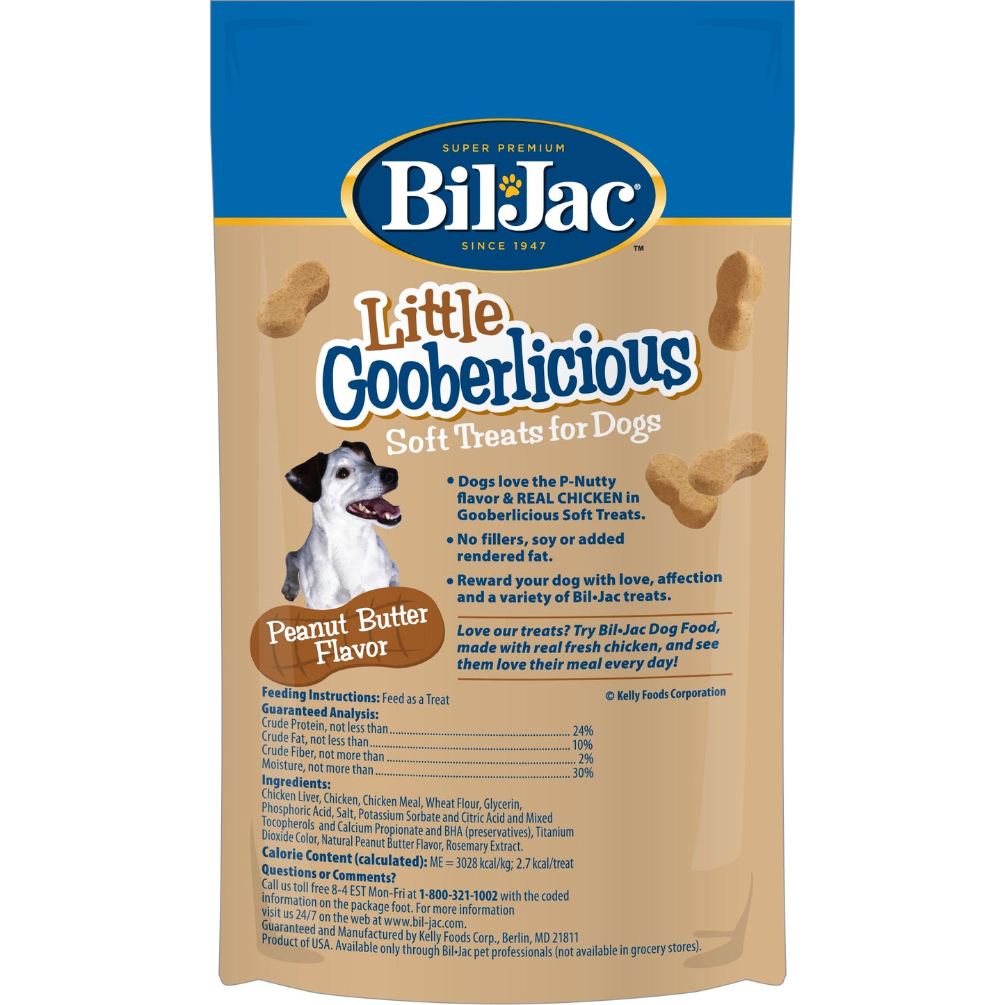 Bil Jac Little Gooberlicious Soft Dog Treats 4Oz Dog Treats - detail view