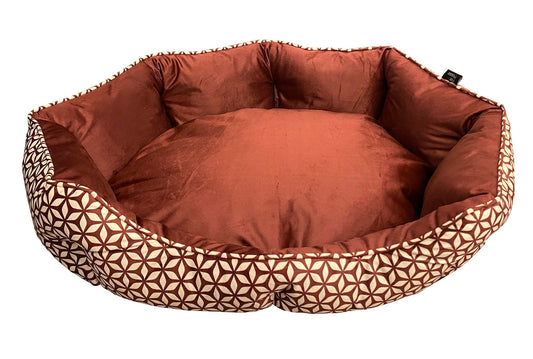 Mink Tufted Euro Cuddler Bed For Dogs Cats Washable Pet Bed - main product image