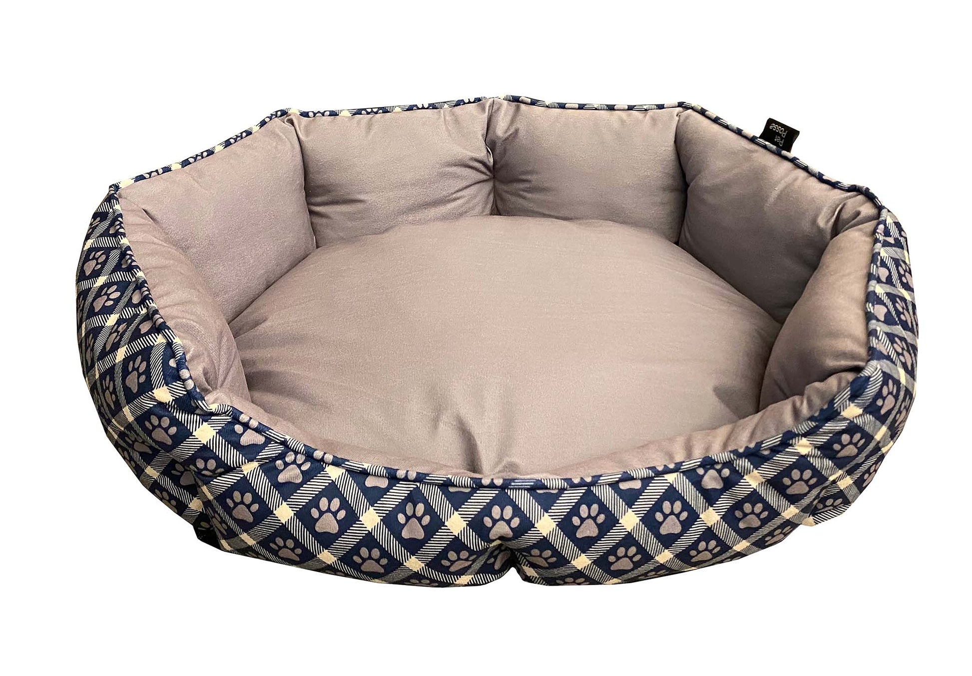 Mink Tufted Euro Cuddler Bed For Dogs Cats Washable Pet Bed - detail view
