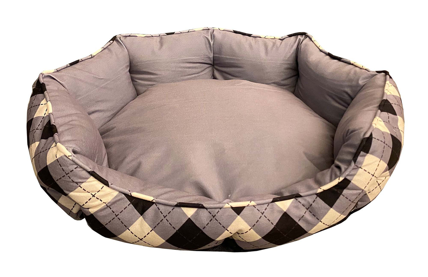 Mink Tufted Euro Cuddler Bed For Dogs Cats Washable Pet Bed - gallery image 7