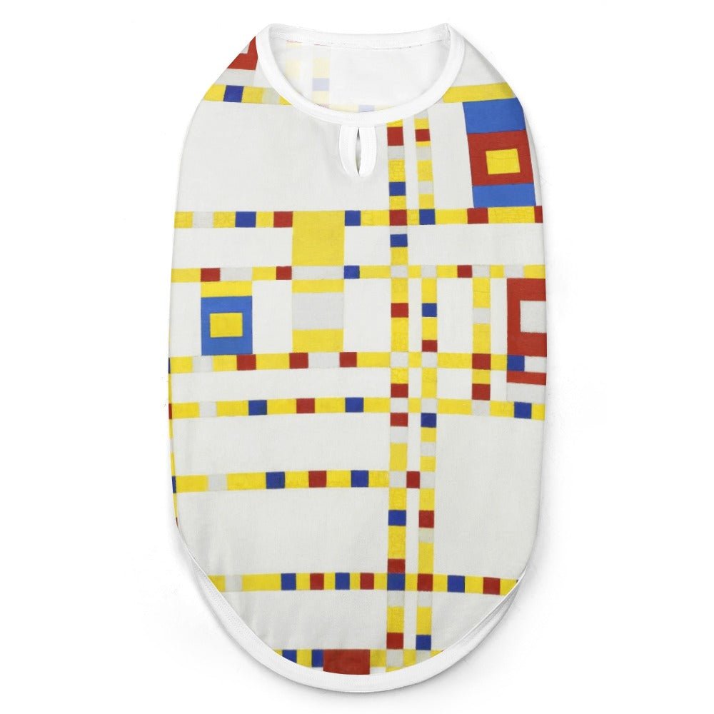 Pet Supply Mondrian Broadway Boogie Woogie Vest for Comfort - main product image for pet supply