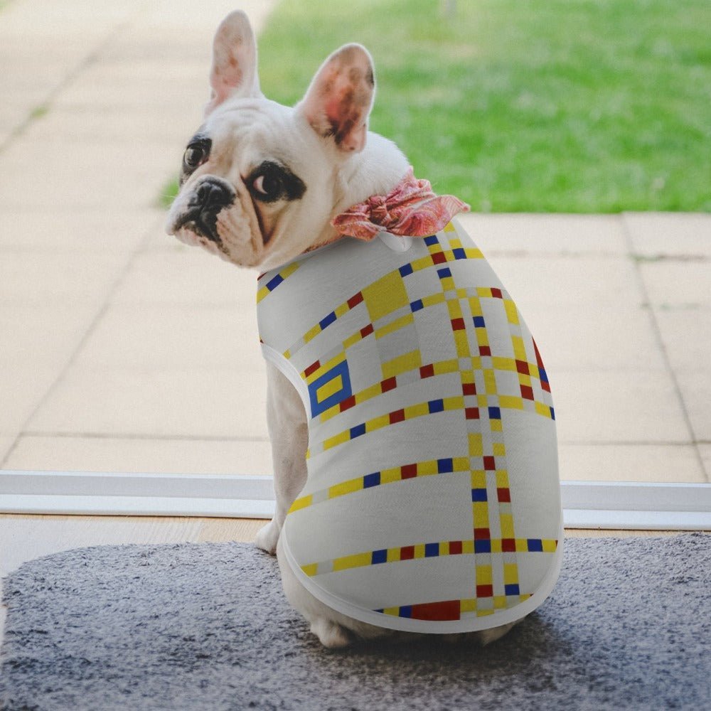Pet Supply Mondrian Broadway Boogie Woogie Vest for Comfort - gallery product image for pet supply